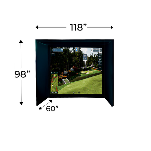 Birdie 10 Golf Simulator Enclosure