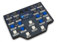 Club Keyboard Switch 20-button GSPro wireless controller in Steel Blue