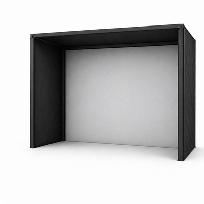 Elite Sim Golf PRO Series 12x9 Golf Simulator Enclosure