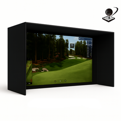 Commercial Grade 16ft x 9ft Elite Sim Golf Pro Series Golf Simulator Enclosure