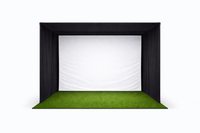DIY Golf Simulator Enclosure with Premium Impact Screen