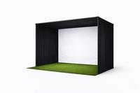 DIY Golf Simulator Enclosure with Premium Impact Screen