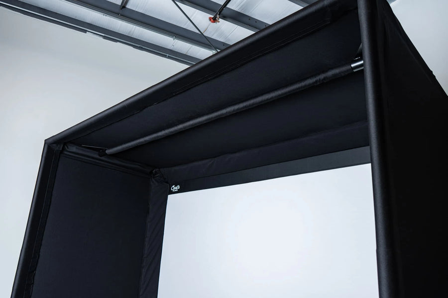 Carl's Place Pro Enclosure Crossbar for Ceiling Accessories (Launch Monitor Mount)
