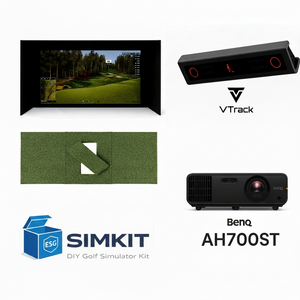 VTrack Overhead Launch Monitor Premium 1080P Package (Enclosure Choice + BenQ AH700ST)