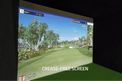 SimBooth crease-free impact screen