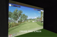 SimBooth crease-free impact screen