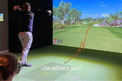 SimBooth low bounce-back screen