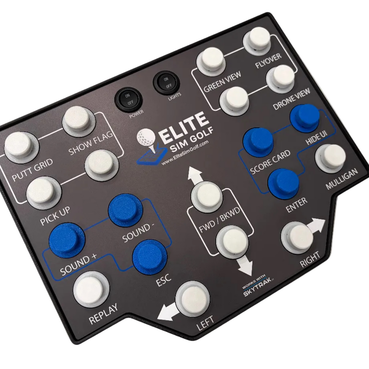 GSPro Wireless Controller by Club Keyboard | Elite Sim Golf