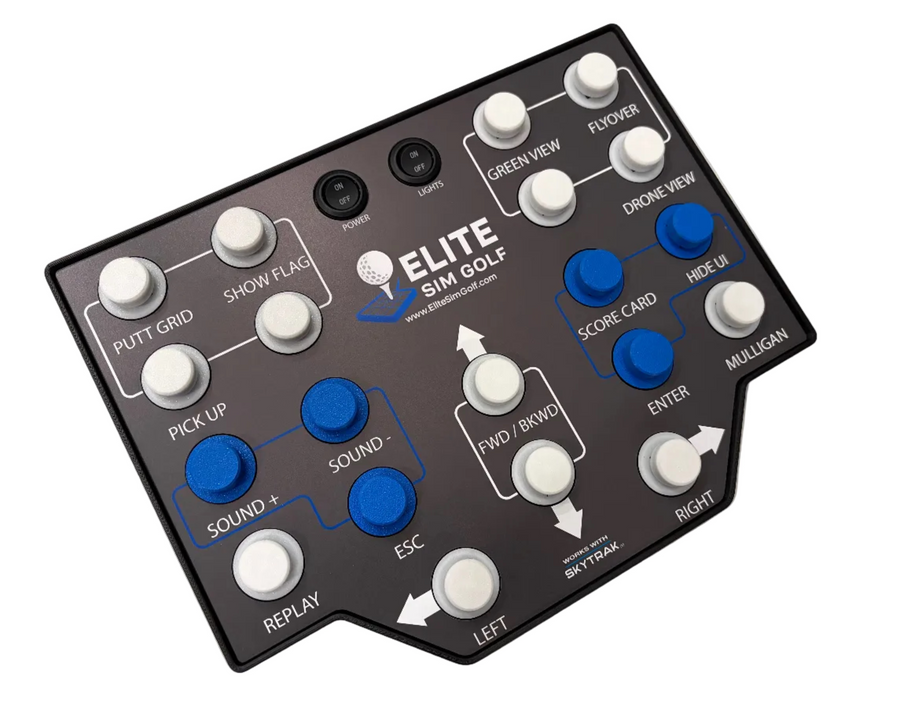Elite 2 SKYTRAK Wireless Controller (Elite Sim Golf Edition) by Club Keyboard