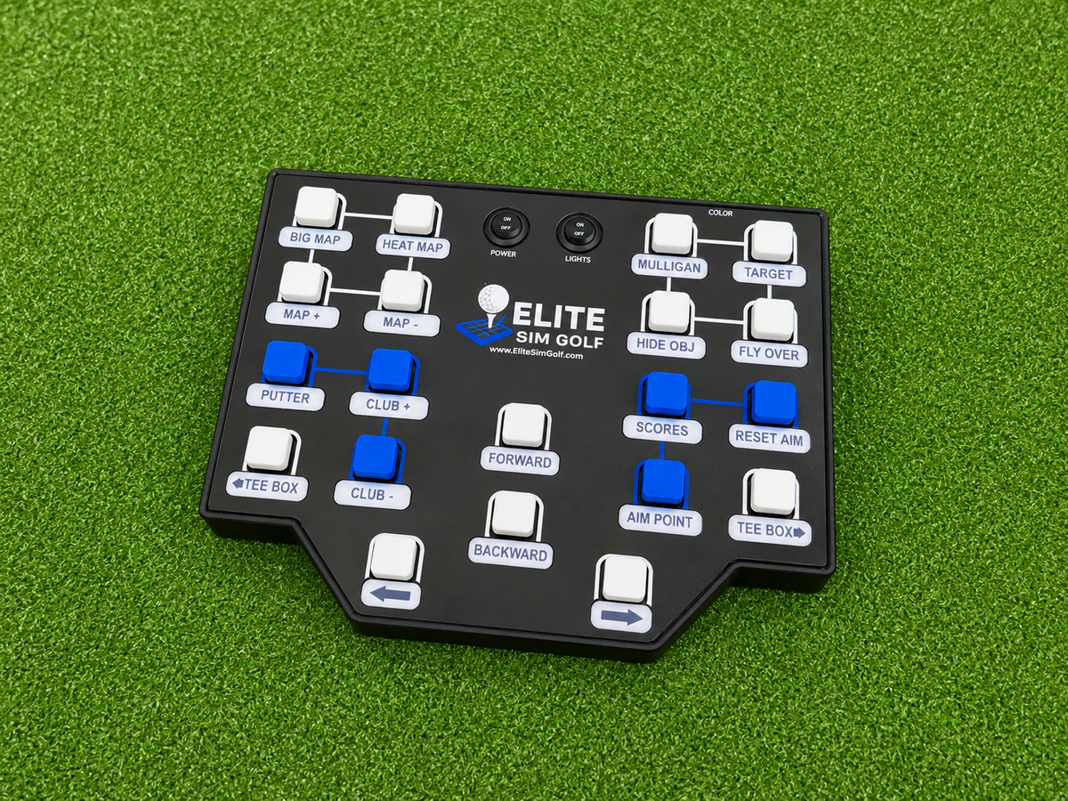 Switch GSPro Wireless Controller - 20 Button (Elite Sim Golf Edition) by Club Keyboard