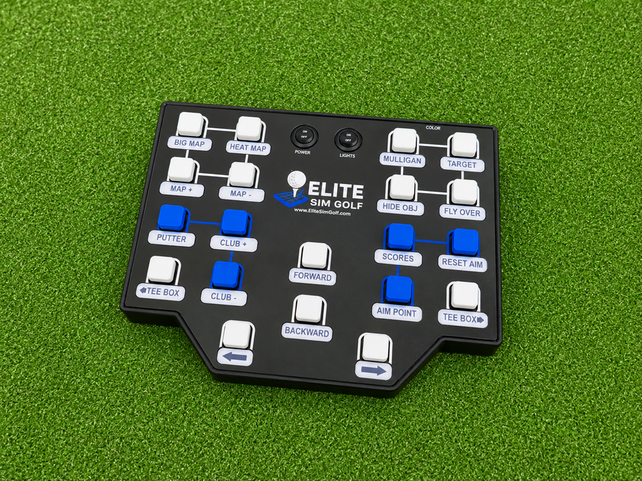 Switch GSPro Wireless Controller - 20 Button (Elite Sim Golf Edition) by Club Keyboard
