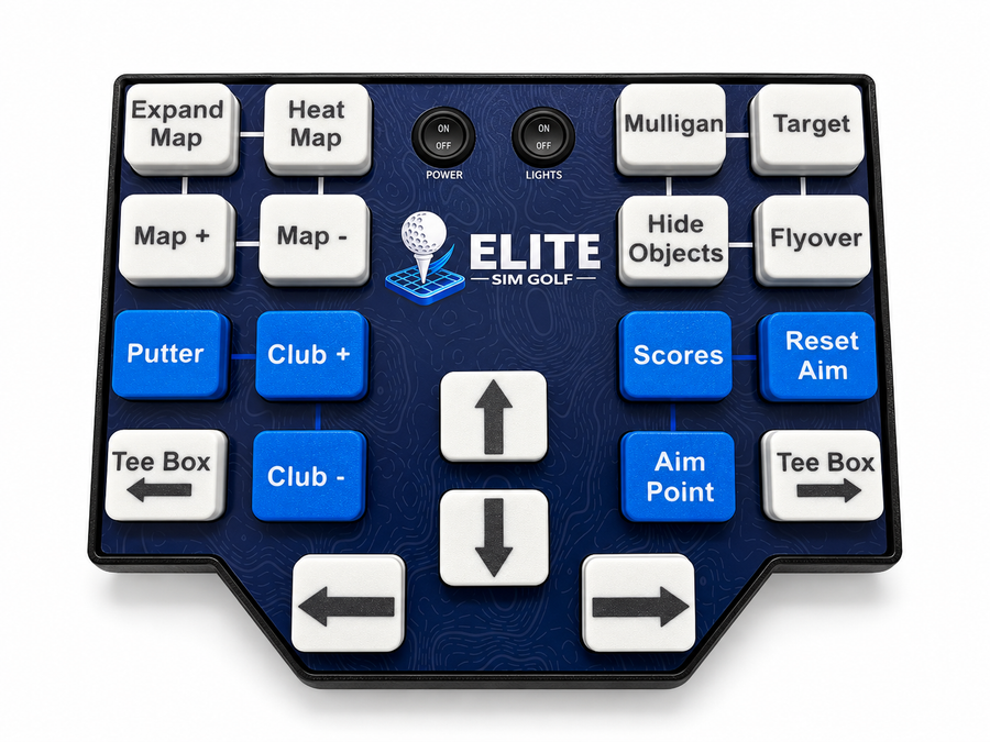 Flex 5 GSPro & PurePlay Wireless Controller (Elite Sim Golf Edition) by Club Keyboard