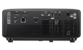 Optoma GT3900UHD rear inputs with two HDMI 2.0 ports, USB-A, RJ45, RS232 and 12V trigger
