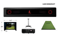 VTrack Overhead Launch Monitor Premium 4K Bundle with 12ft Enclosure