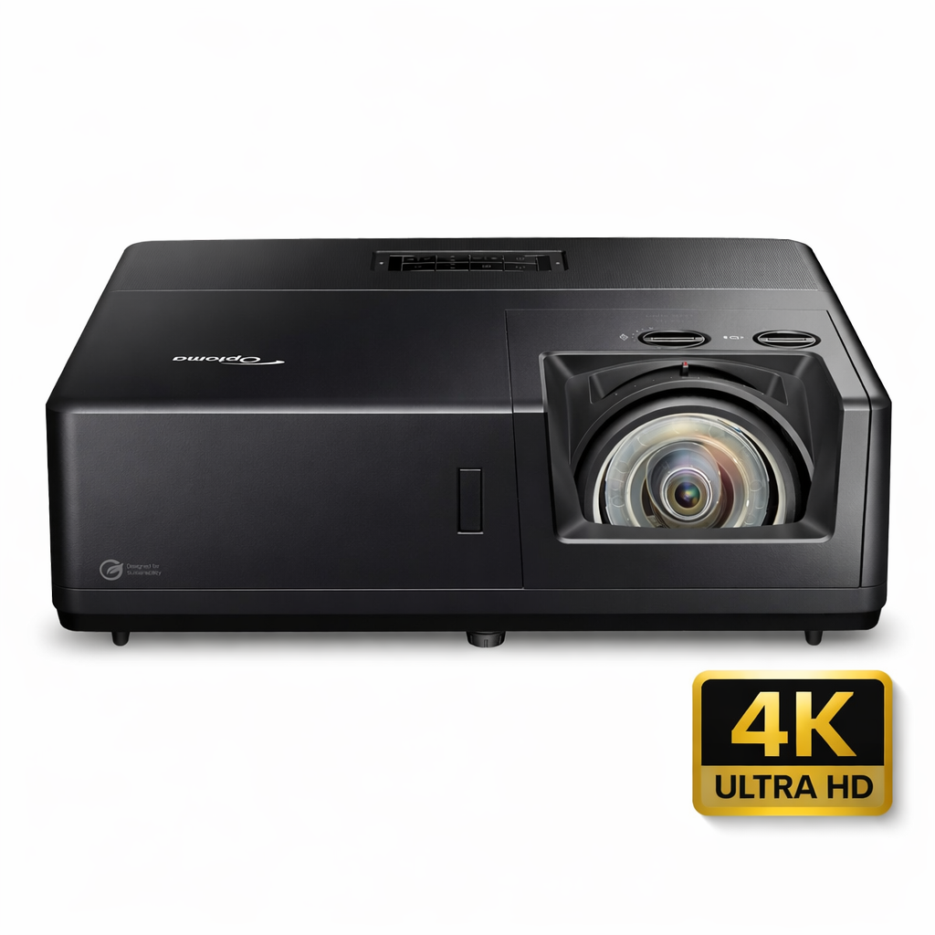 Optoma ZK608TST 4K 6000-Lumens UHD Short Throw Golf Simulator Projector