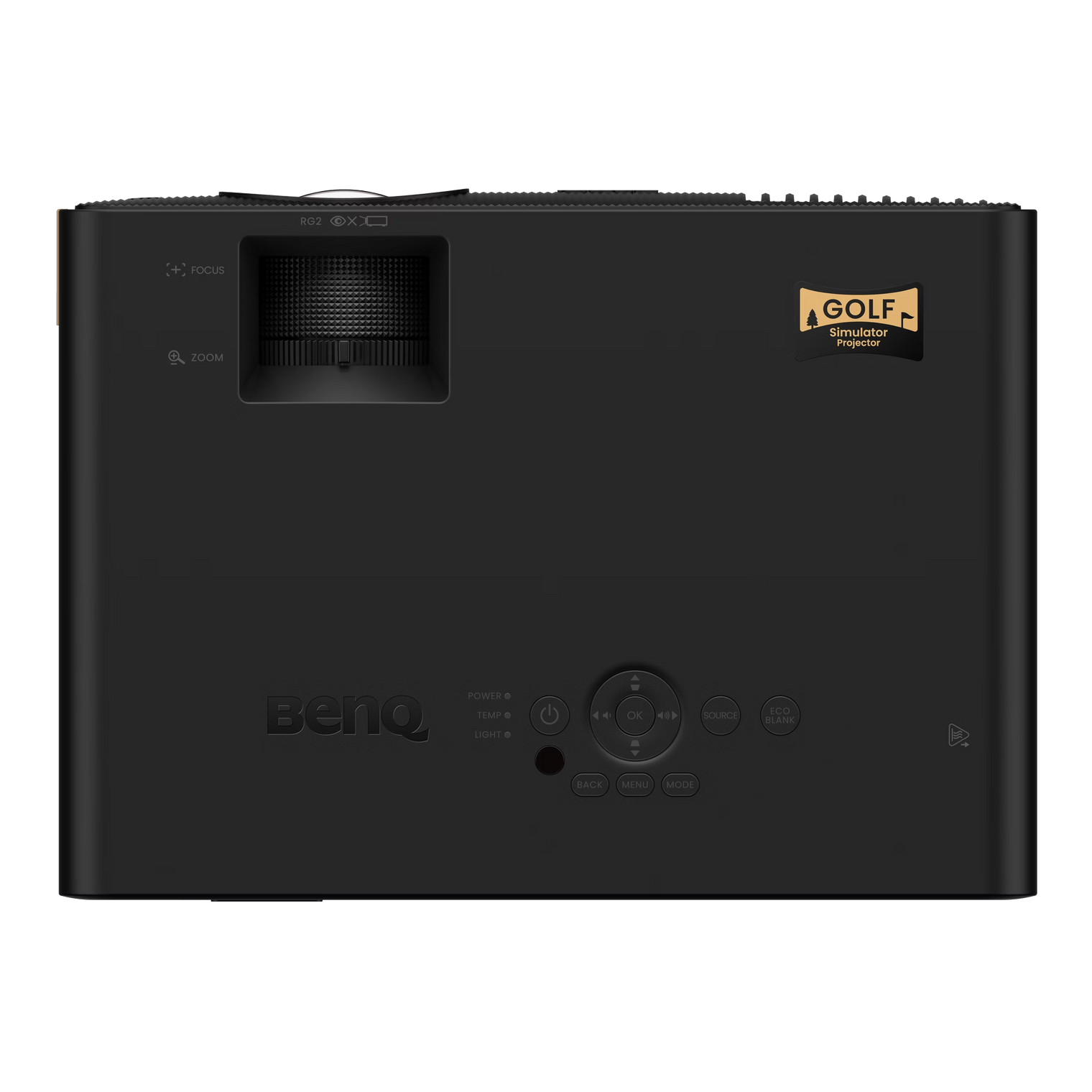 BenQ AH30ST 3000-Lumen Short Throw 1080P LED Golf Simulator Projector