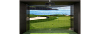 BenQ AK900ST Auto Screen Fit 2.0 aligning image to a golf simulator impact screen