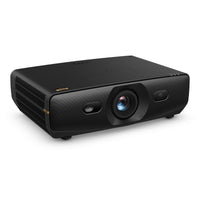 BenQ AK900ST 4K short-throw laser golf simulator projector, angled view