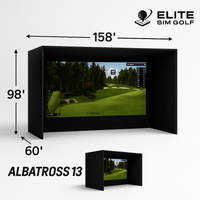 Albatross 13S golf simulator enclosure