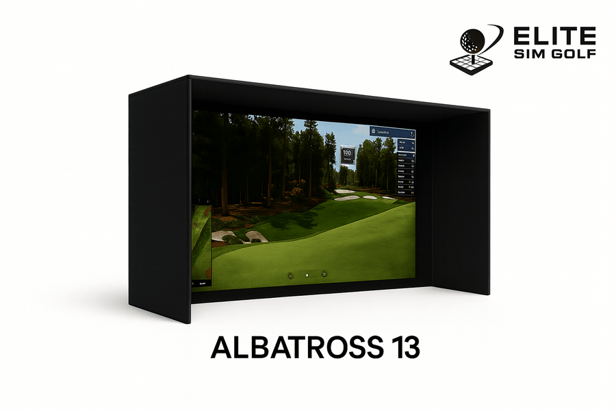 Albatross 13S Golf Simulator Enclosure by Elite Sim Golf - Elite Sim Golf