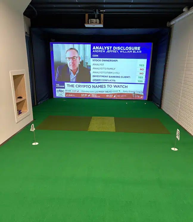 Big Moss Pure Flight R/L Ready SIM Kit (4’x9′ TL w/ PF strip) - Elite Sim Golf