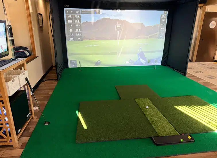 Big Moss Pure Flight R/L Ready SIM Kit (4’x9′ TL w/ PF strip) - Elite Sim Golf