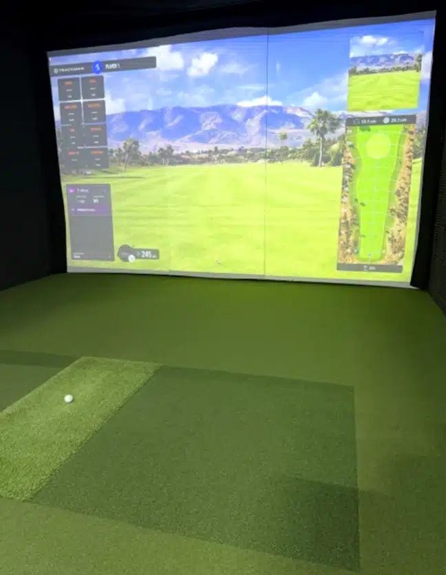 Big Moss Pure Flight R/L Ready SIM Kit (4’x9′ TL w/ PF strip) - Elite Sim Golf