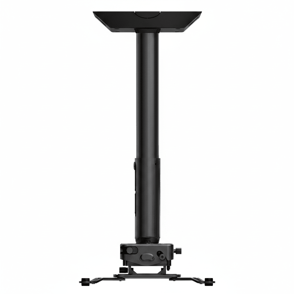 Ceiling projector kit with JR3 universal adapter 18"-24" Drop by Crimson AV JKR3-24A - Elite Sim Golf