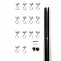 Hardware Kit for ceiling mounting Carl's Golf Room Curtain