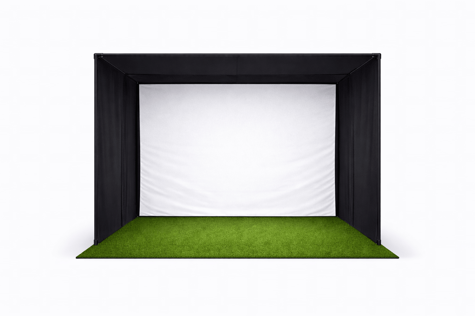 DIY Golf Simulator Enclosure with Premium Impact Screen - Elite Sim Golf