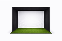 DIY Golf Simulator Enclosure with Premium Impact Screen - Elite Sim Golf