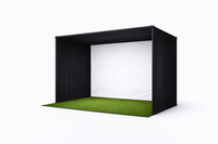DIY Golf Simulator Enclosure with Premium Impact Screen - Elite Sim Golf