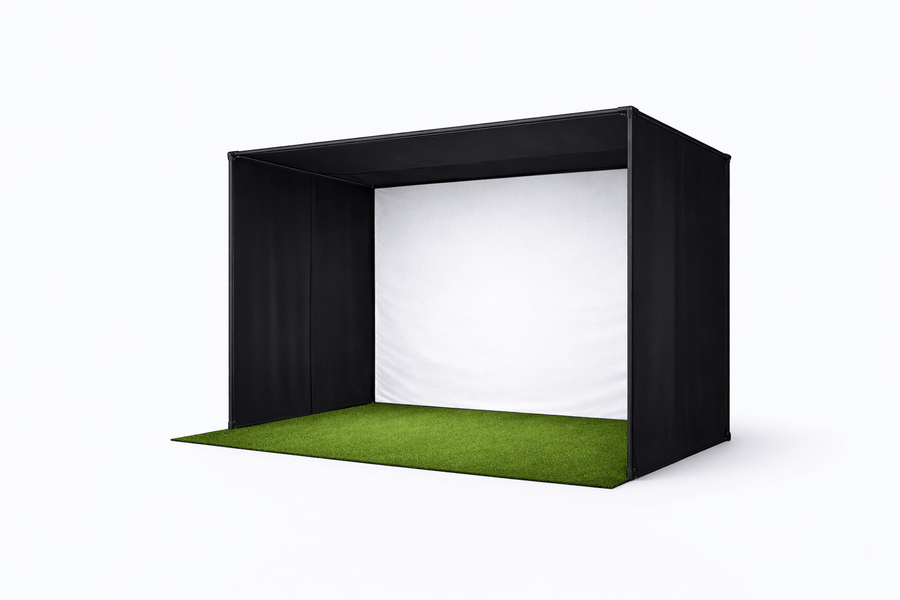 DIY Golf Simulator Enclosure with Premium Impact Screen - Elite Sim Golf