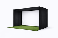 DIY Golf Simulator Enclosure with Premium Impact Screen - Elite Sim Golf