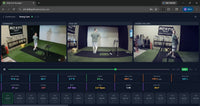 Drills Golf frame-by-frame swing replay screen