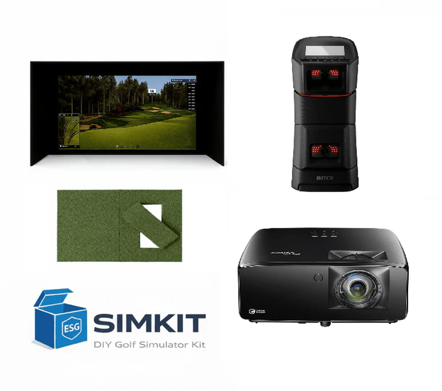 Eye Mini 1080P Package (Enclosure Choice + Optoma GT2400HDR) - Elite Sim Golf