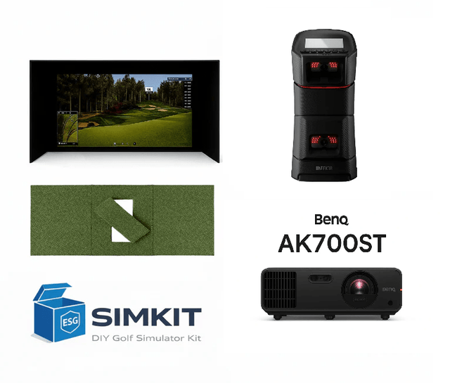 Eye Mini Premium 4K Package (Enclosure Choice + BenQ AK700ST) - Elite Sim Golf