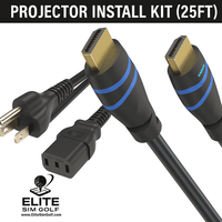 Eye Mini SIMKIT Golf Simulator Package — Choose Projector, Enclosure & Mat - Elite Sim Golf