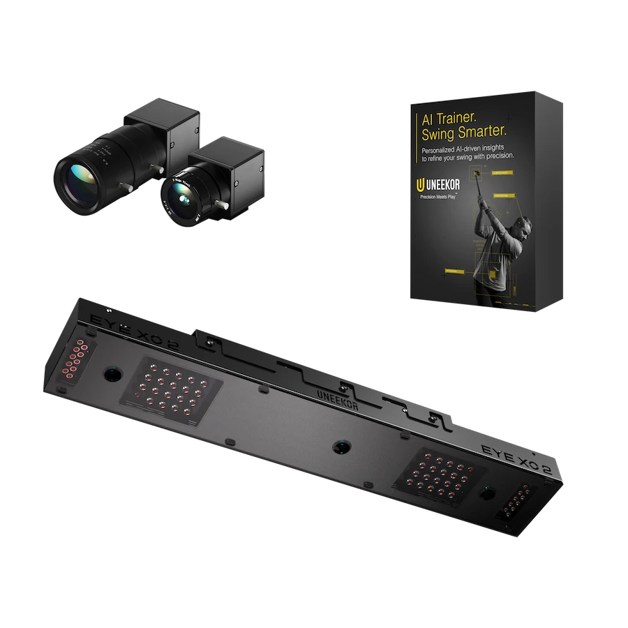Uneekor EYE XO2 Overhead Launch Monitor AI Studio Bundle