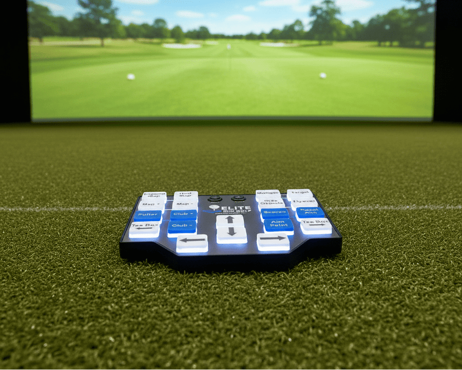 Flex 4 GSPro Wireless Controller (Elite Sim Golf Edition) by Club Keyboard - Elite Sim Golf