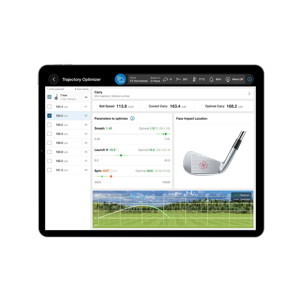 FlightScope X3C - Elite Sim Golf