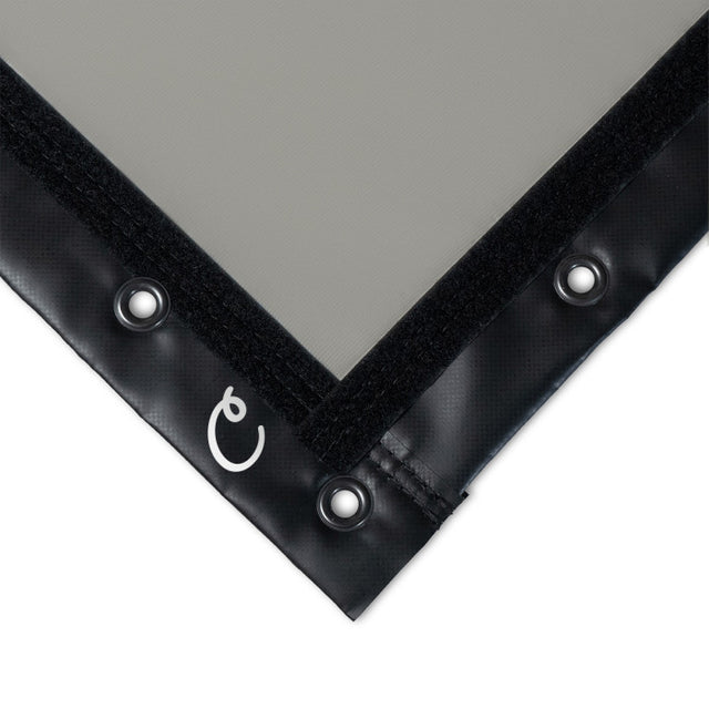 Carl's Premium Gray Impact Screen &mdash; edge finish detail