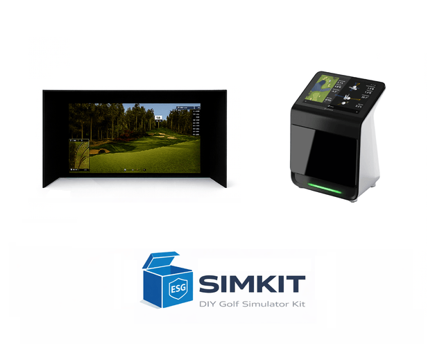 Garmin R50 SIMKIT Golf Simulator Package — Choose Projector, Enclosure & Mat - Elite Sim Golf