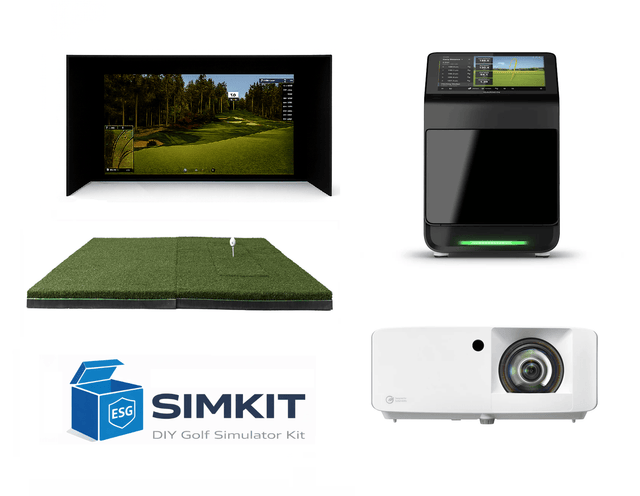 Garmin R50 Standard Plug-n-Play Package with 12ft Enclosure - Elite Sim Golf