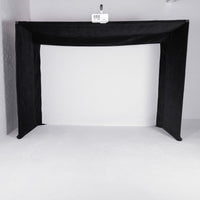 GolfBays Lux Golf Simulator Hitting Enclosure - Elite Sim Golf