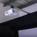 GolfBays Lux Golf Simulator Hitting Enclosure - Elite Sim Golf