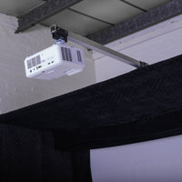 GolfBays Lux Golf Simulator Hitting Enclosure - Elite Sim Golf