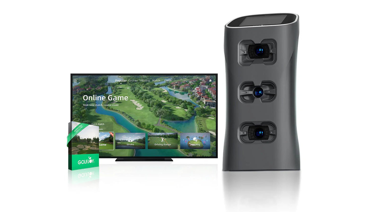 GolfJoy Spica 3 Launch Monitor - Elite Sim Golf