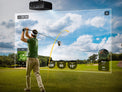 Optoma GT2400HDR 4200-Lumens 1080p Short Throw Golf Simulator Projector - Elite Sim Golf