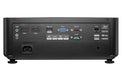 Optoma LH352BST rear inputs with two HDMI 2.0 ports, VGA in and out, RS232 and LAN